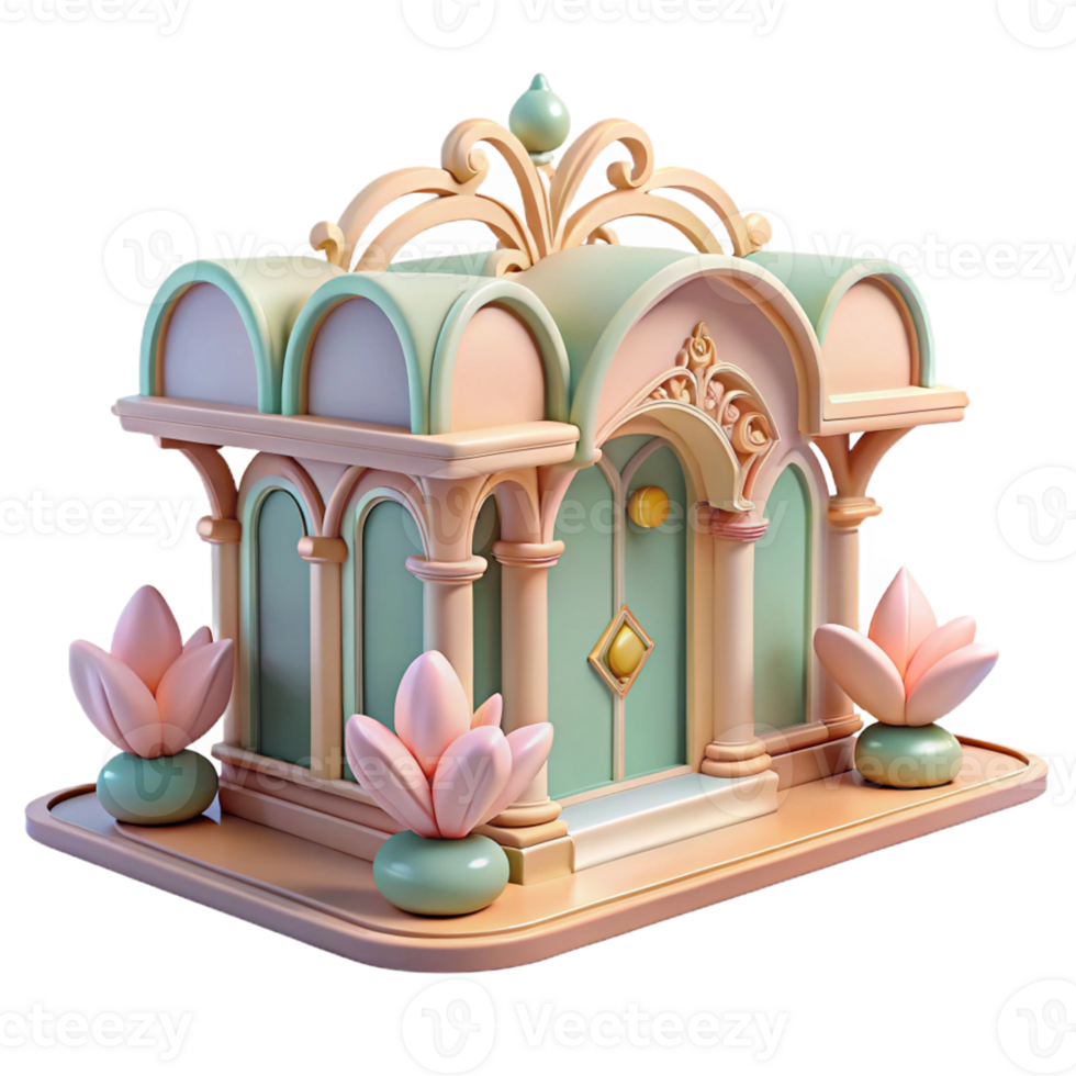 elegant creative An Art Nouveau Metro Station Intricate png