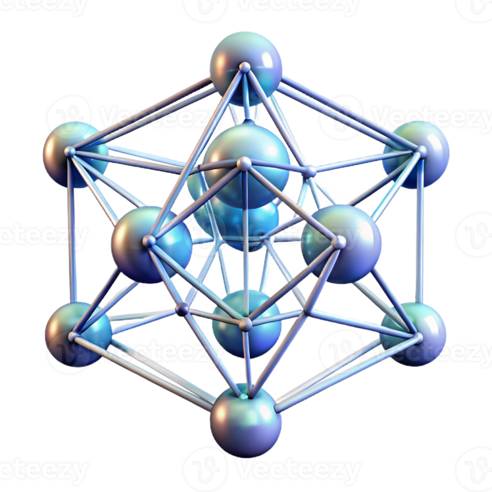 magnificent artistic A Network of Interconnected Nodes Pulsing exclusive png