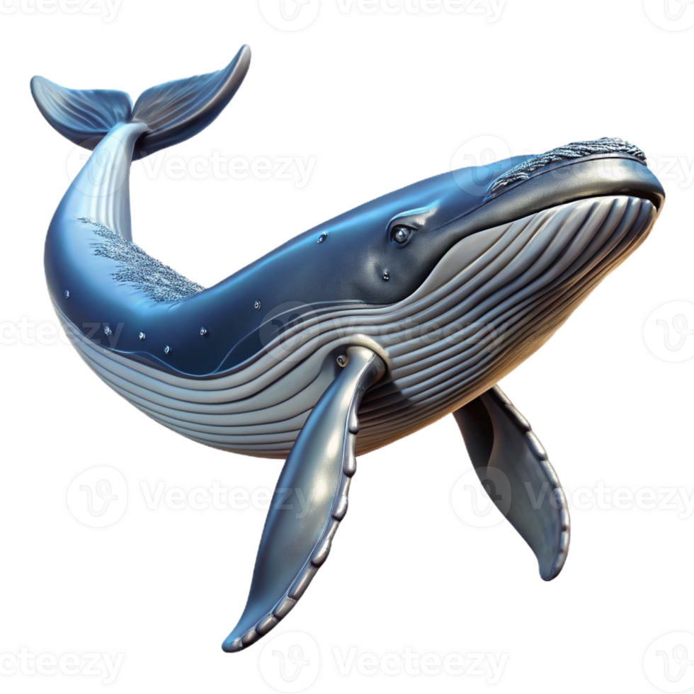 elegant vintage Humpback Whale Breaching the Ocean high quality png