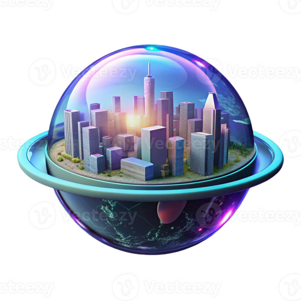 magnificent minimalist A Holographic Projection of Earth Rotating high resolution png