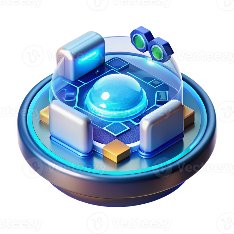 magnificent creative A Close Up of a Holographic Interface Di high resolution png