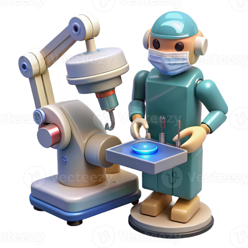 extraordinary rustic A Robotic Surgeon Performing a Delicate O exclusive png