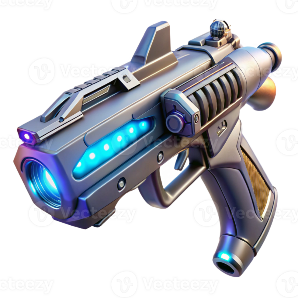 vibrant abstract A Futuristic Weapon with Intricate Glo exclusive png