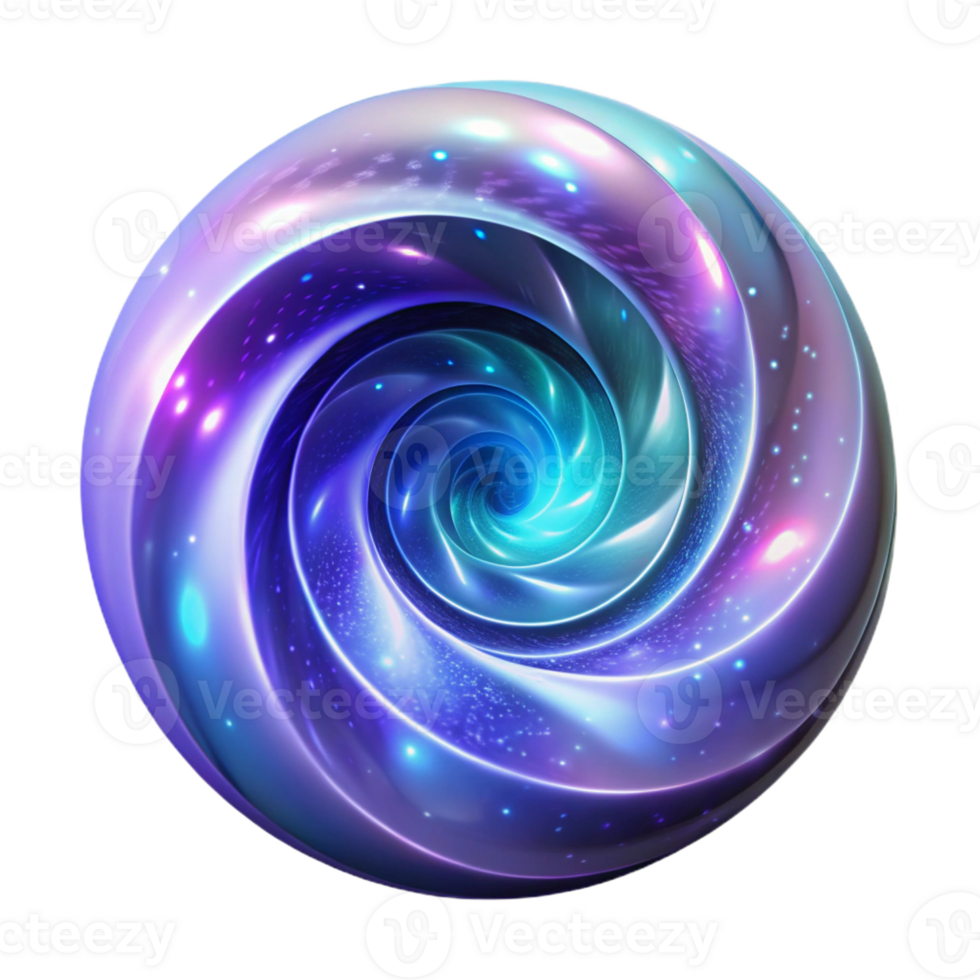 vibrant vintage A Mesmerizing Spiral of Light Particles high quality png