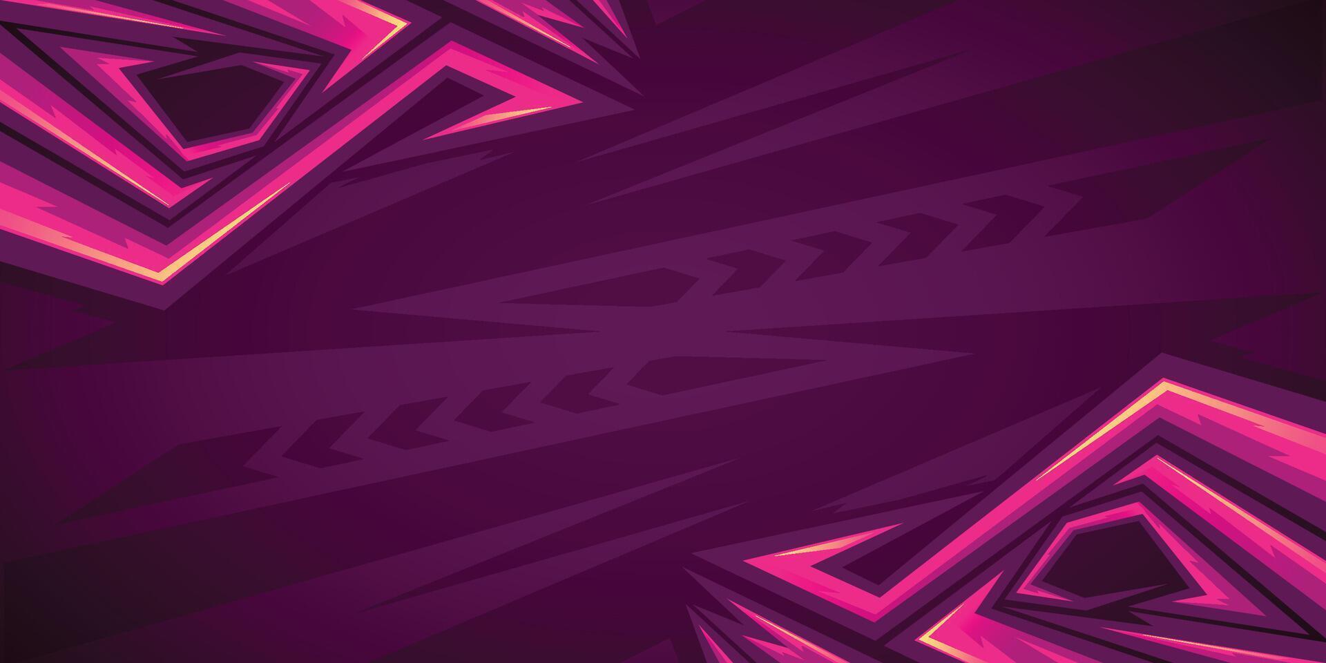 Abstract background with purple and pink triangles vector