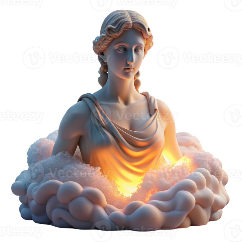 beautiful classic A Serene Aphrodite Rising from the Sea exclusive png