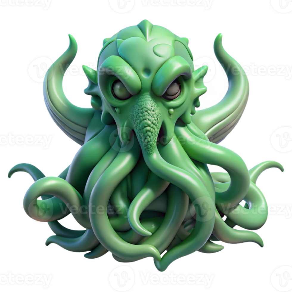 magnificent creative A Powerful Cthulhu Rising from the Depths exclusive png