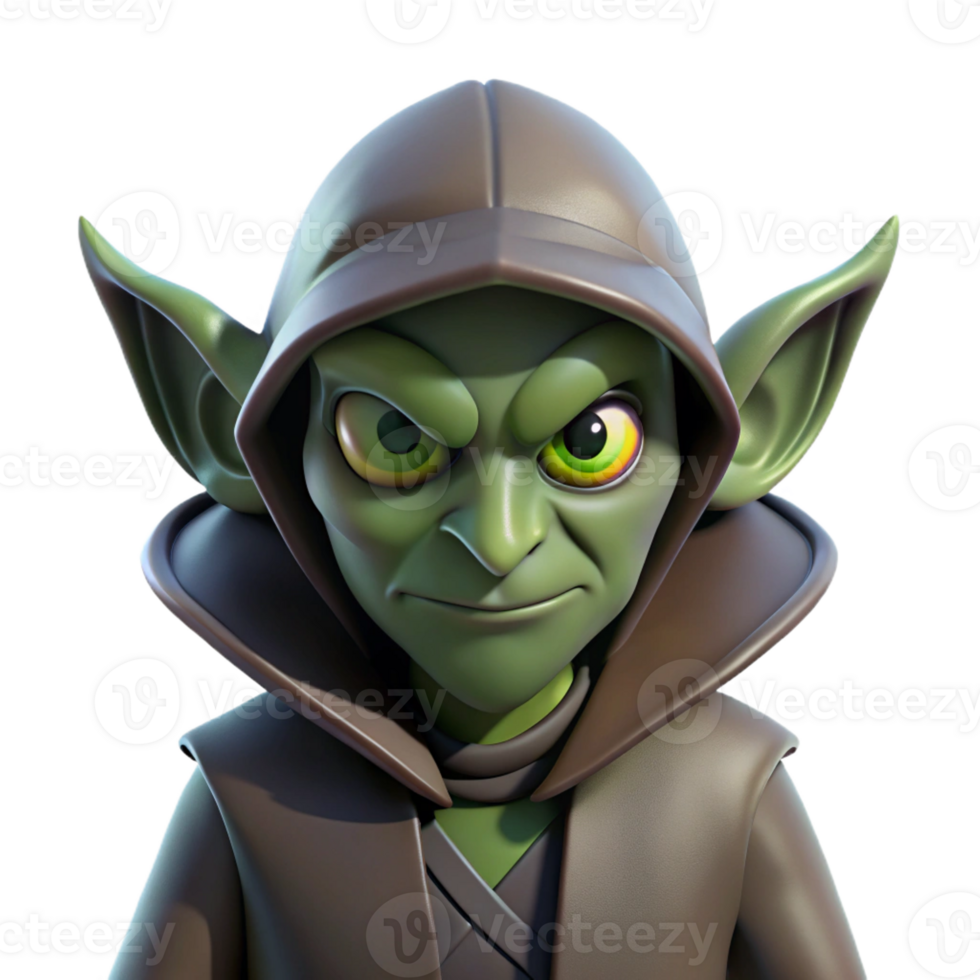 stunning rustic A Cunning Goblin Assassin Lurking in The detailed png
