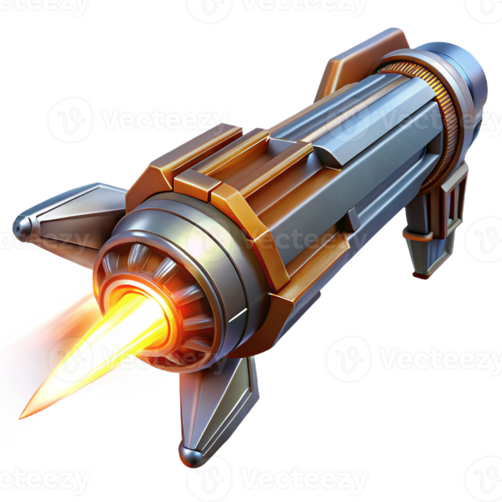 elegant minimalist A Futuristic Weapon Emitting a Beam Of original png
