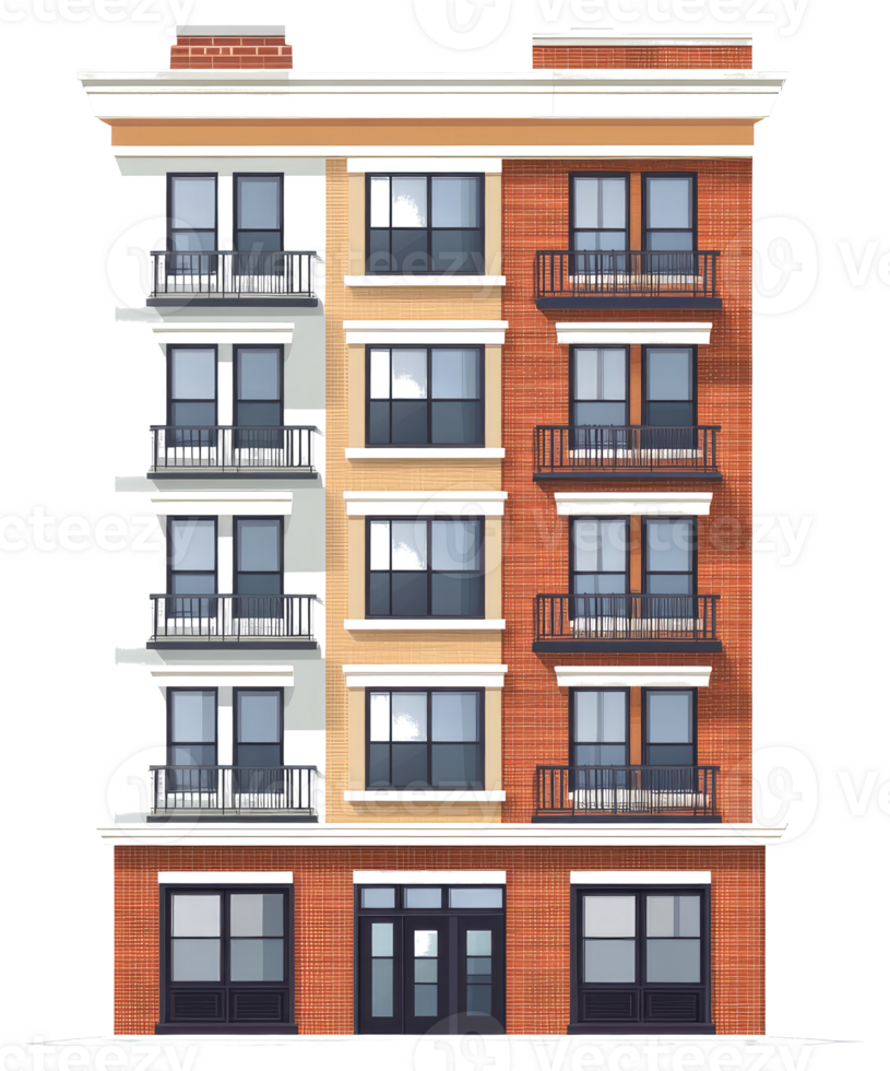 A sticker of a building with the words chicago by the river png