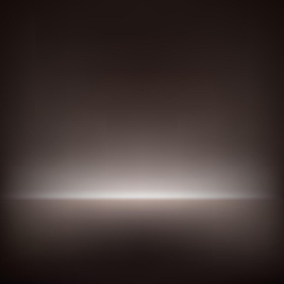 Empty black studio background space for selling products, backdrop, wallpaper, background, text. Empty room with light effect. Gradient table. illustration. vector