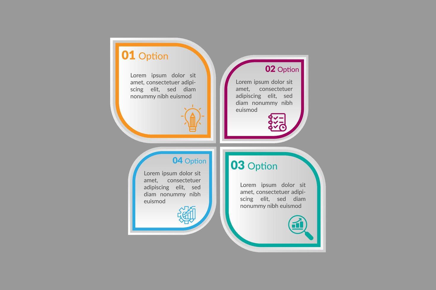 Business concept simple infographic design. vector
