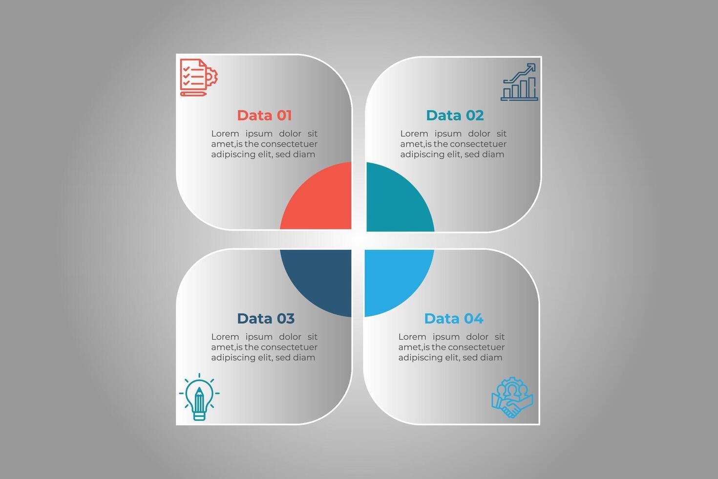Business concept eps info chart design. vector