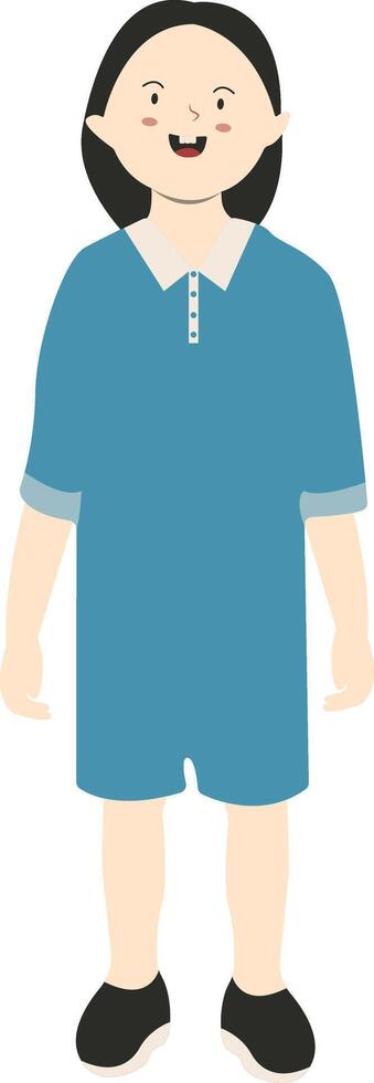 Girl Kids Illustration vector