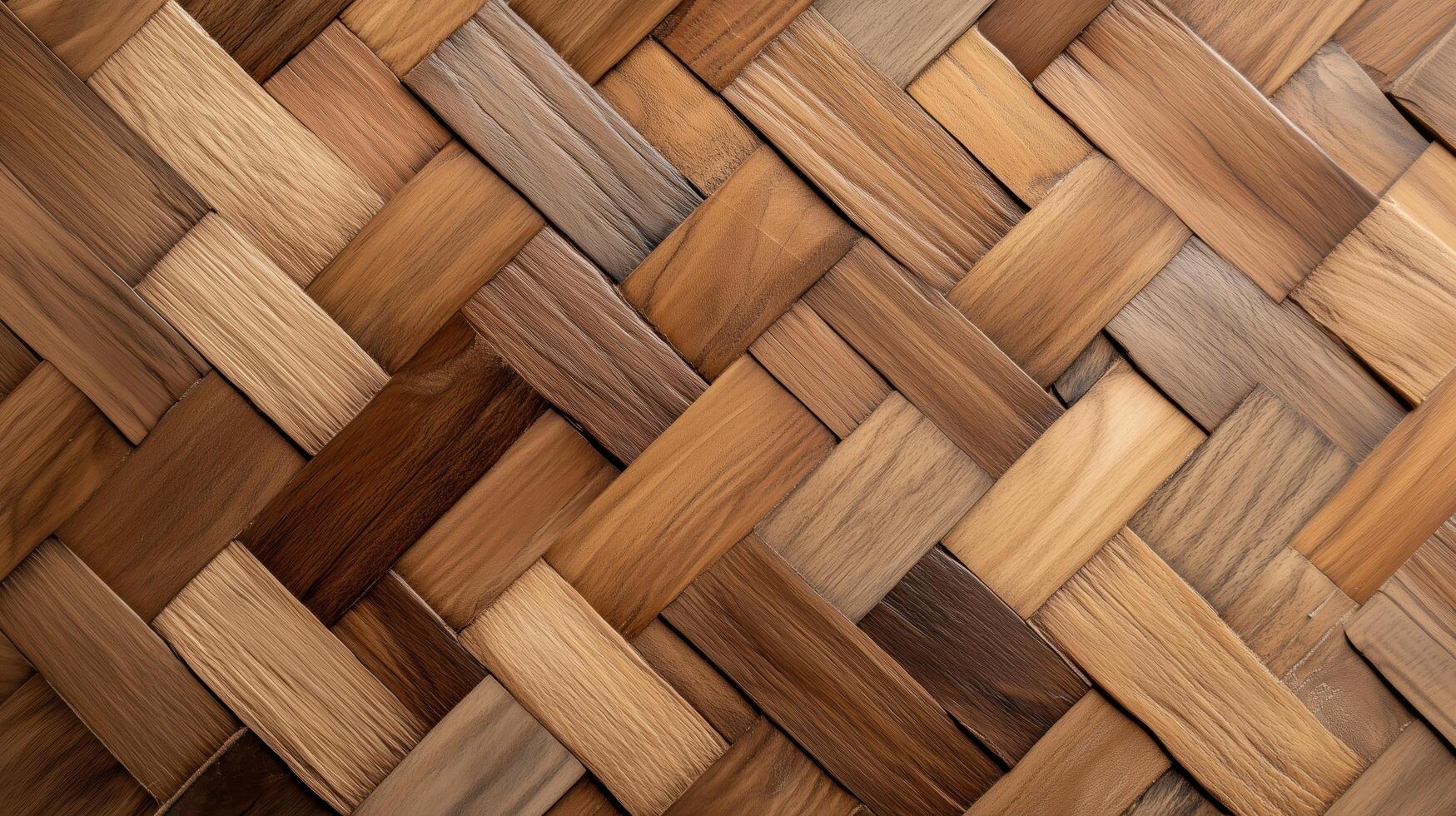 A close up of a wooden wall with a pattern photo