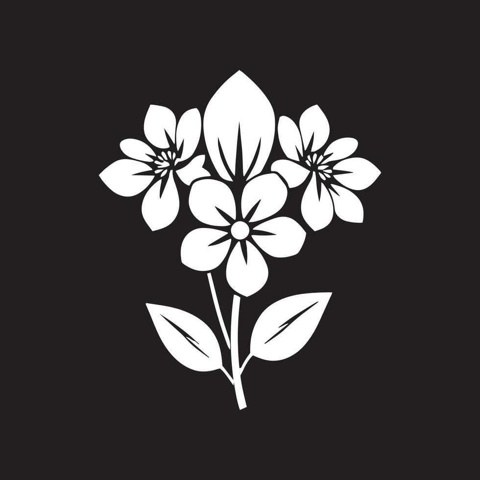 Elegant Floral Logo with a Luxurious and Artistic Design Approach vector