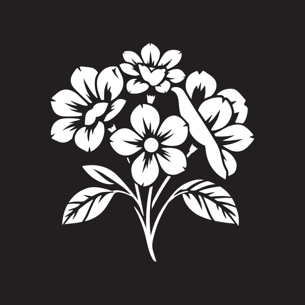 Timeless Floral Logo with a Classic and Beautiful Design Style vector