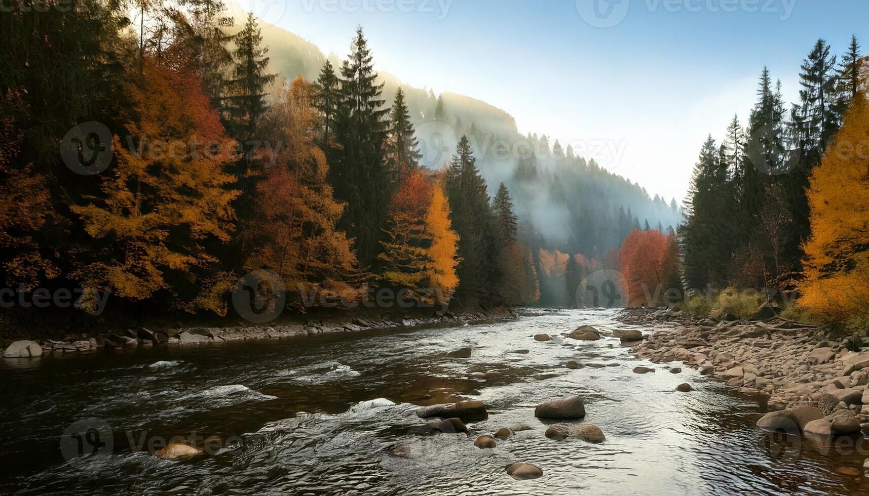 river, mountain, water, nature, landscape, forest, stream, mountains, summer, waterfall, canada, rock, tree, sky, green, park, wilderness, trees, creek, stone, lake, rocks, flowing, alps, spring photo