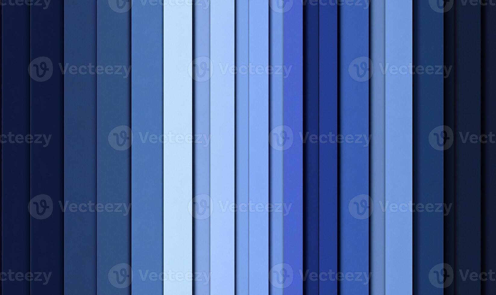 Abstract gradient of blue vertical stripes creating a calming visual effect. photo
