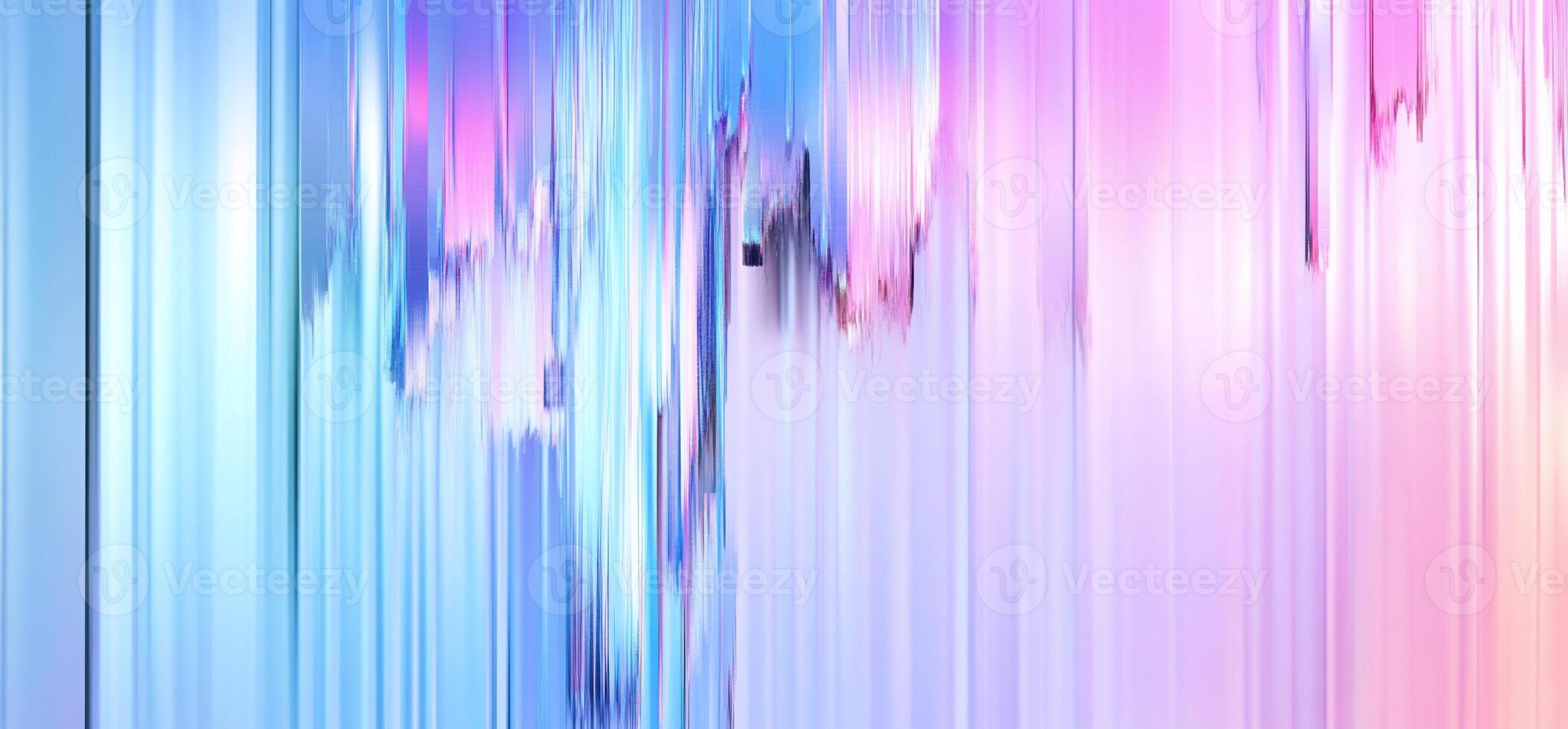 Abstract image with vertical color gradients in blue and pink hues. photo