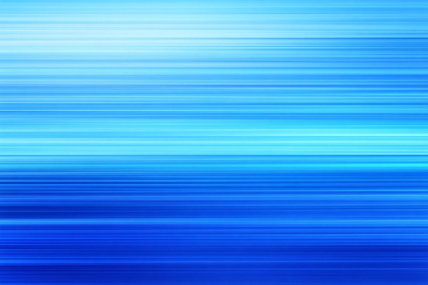 Abstract blue gradient with smooth horizontal lines. photo