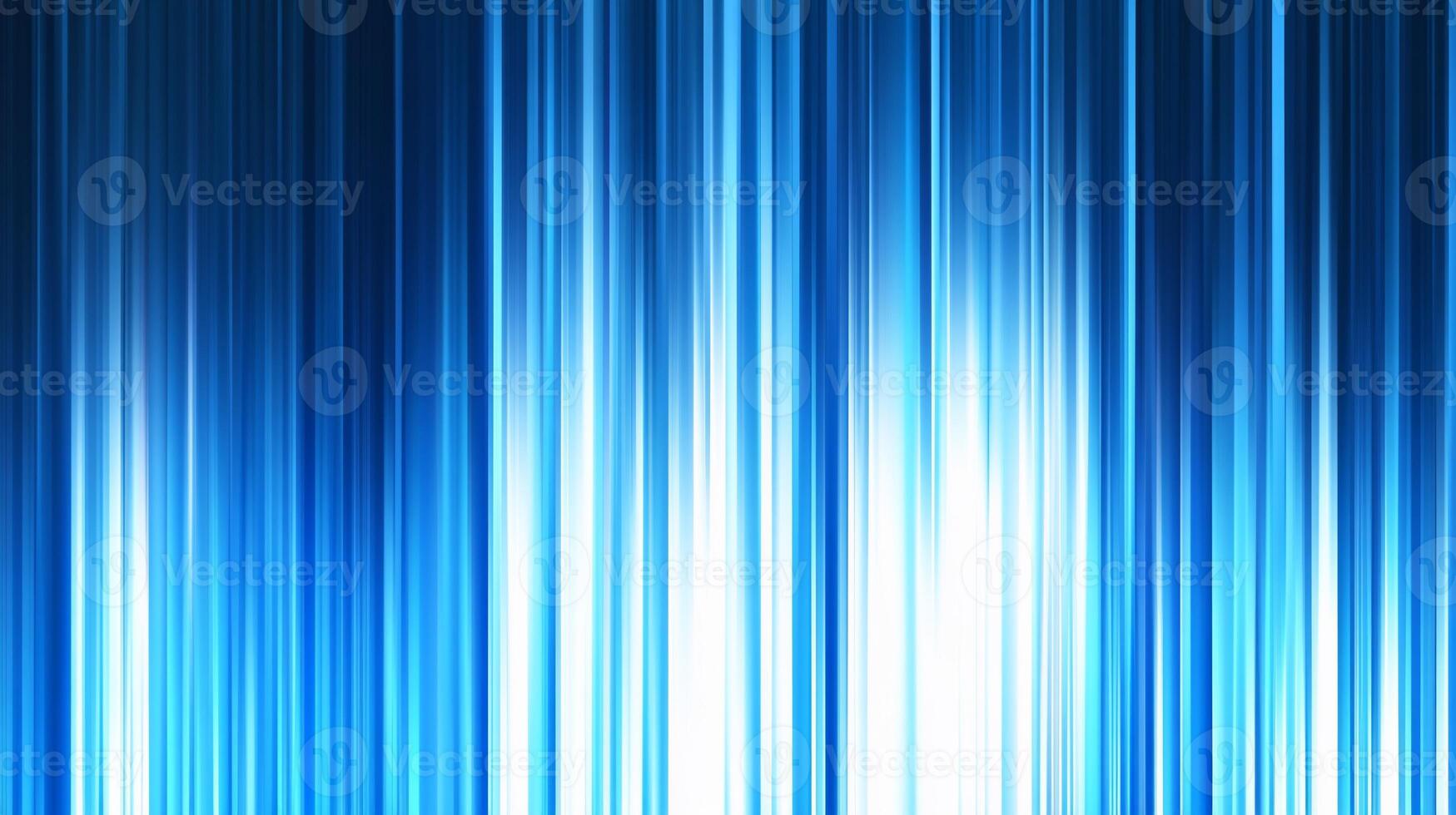 Abstract blue gradient lines creating a serene, modern background. photo