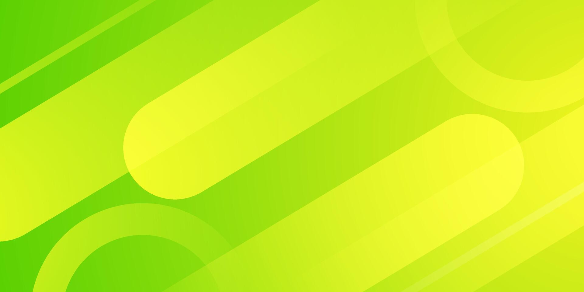 Abstract dynamic green colorful 3D background. Overlap shapes pattern design. vector