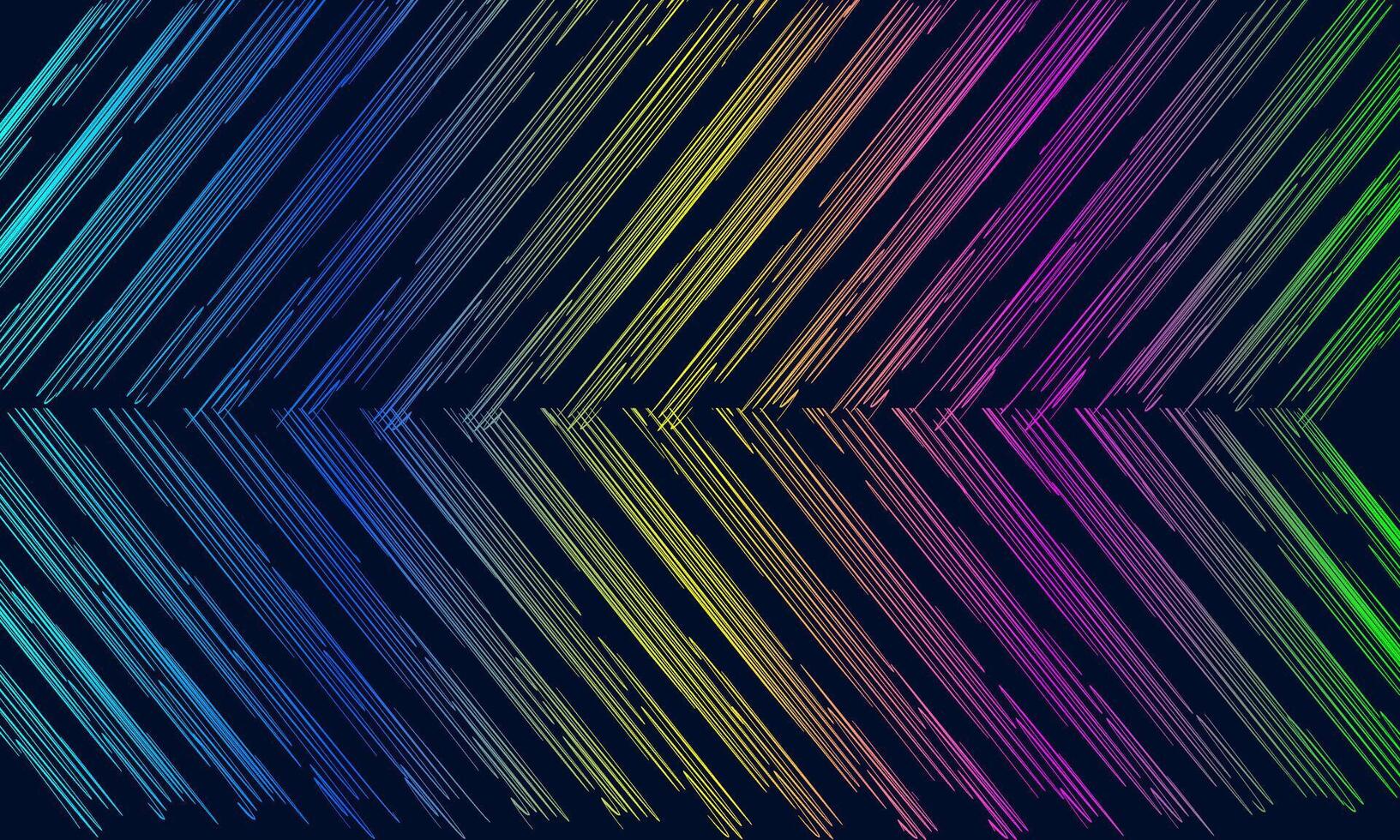Colorful Geomatric Pattern With Dark Background vector
