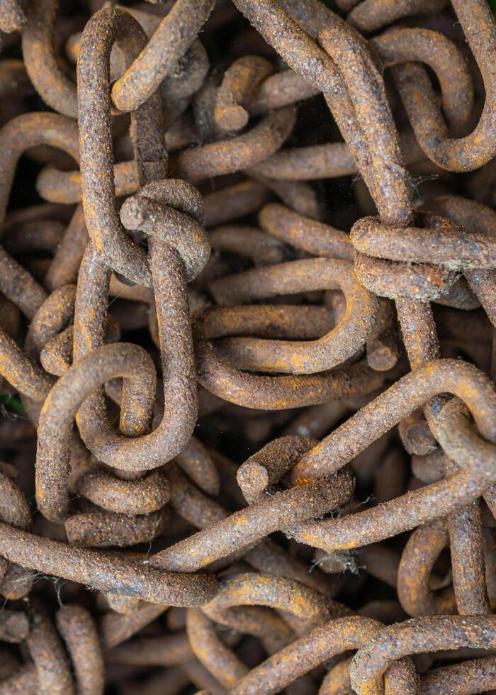 old rusty chain. texture or background photo
