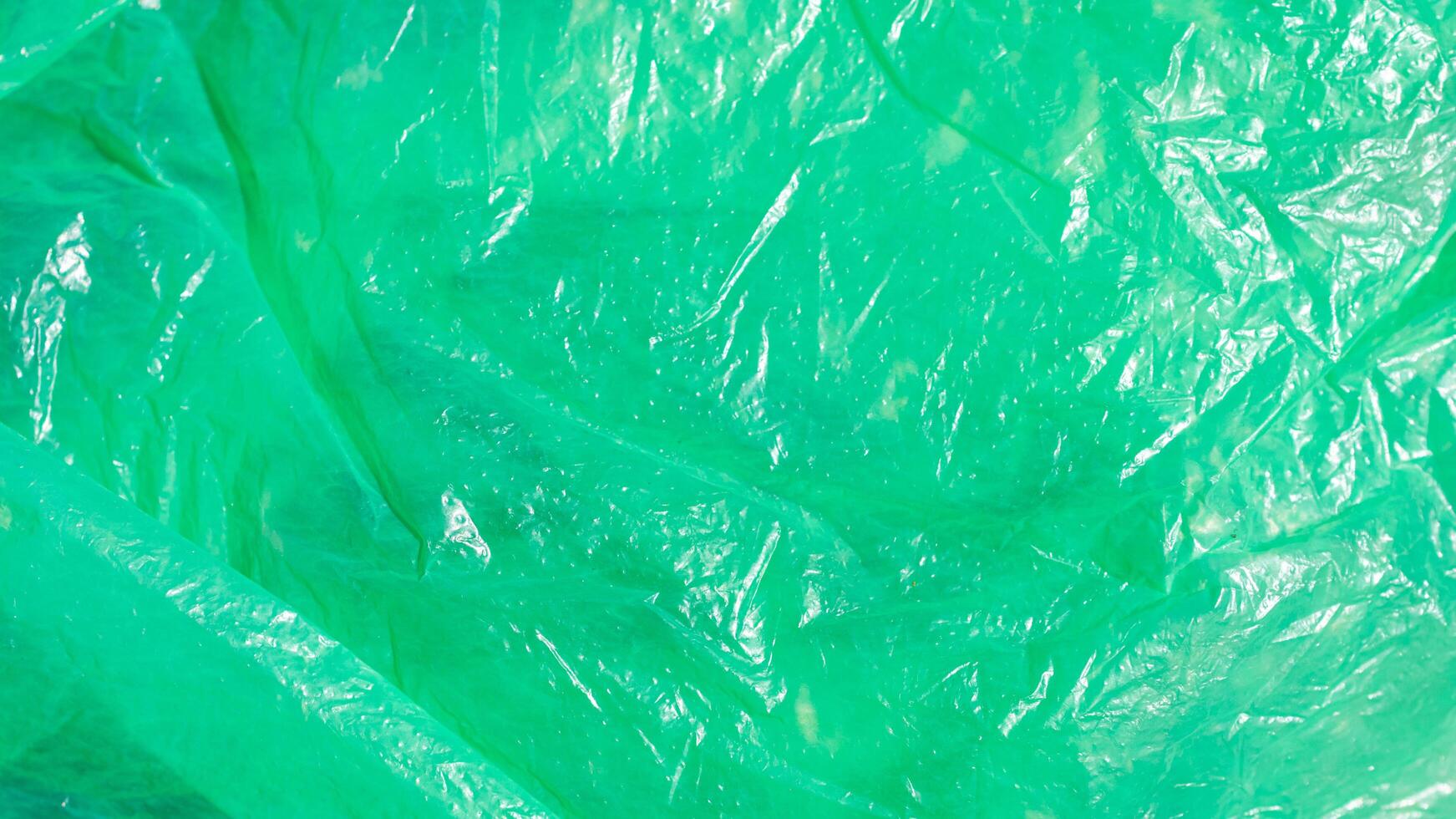 green crinkle foil. texture or background photo
