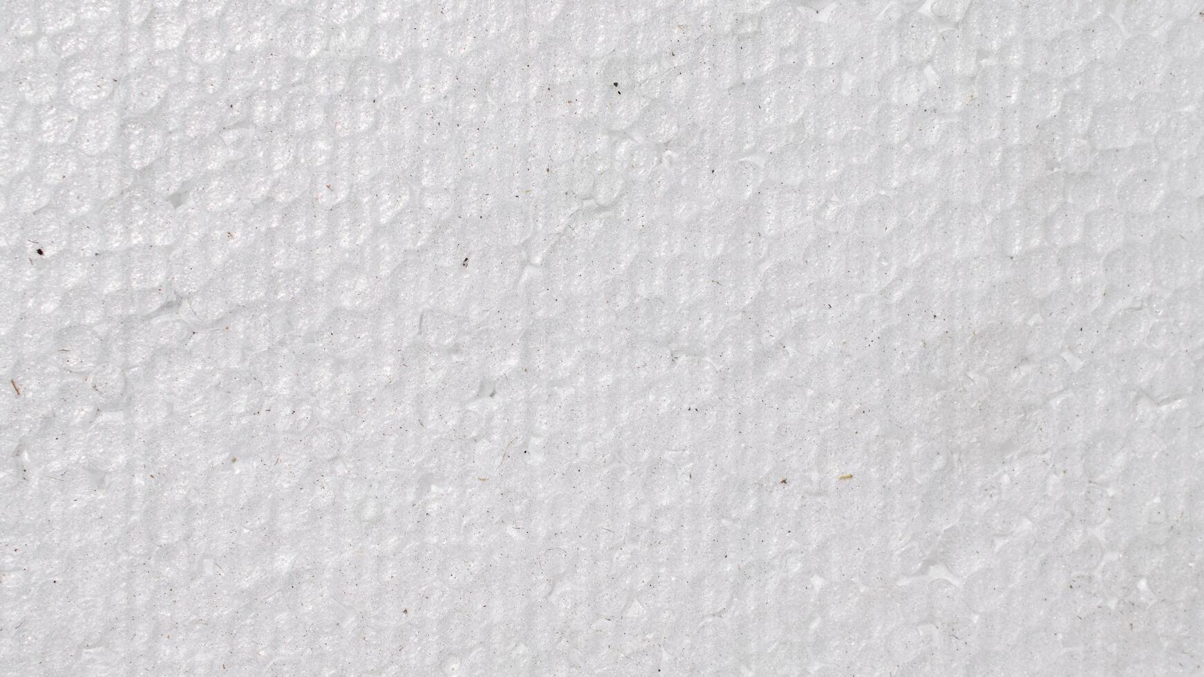 white polystyrene with visible details photo