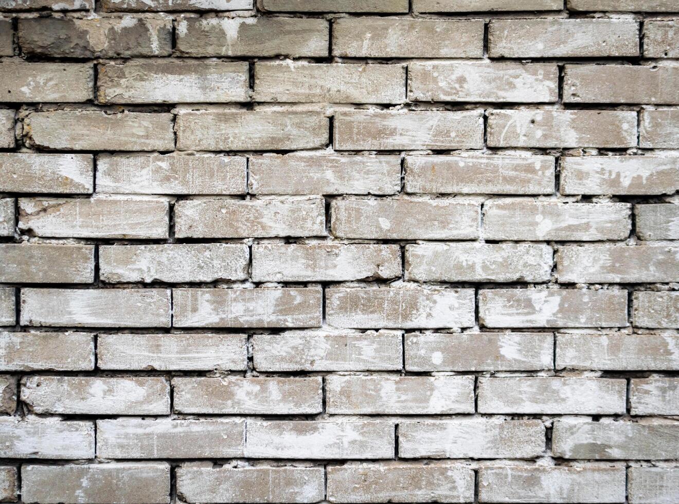 gray brick wall. texture or background photo