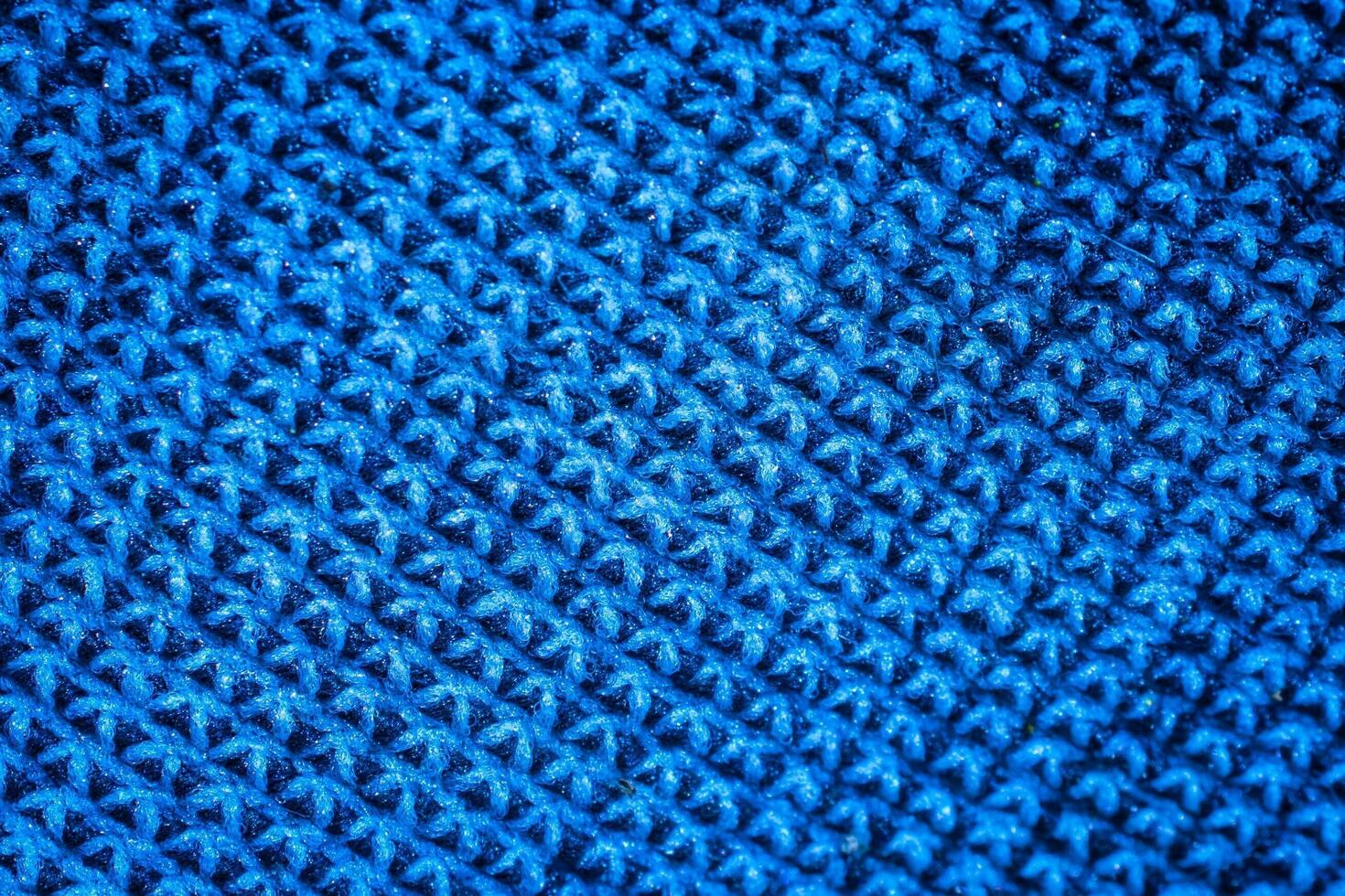 blue cotton fabric photo