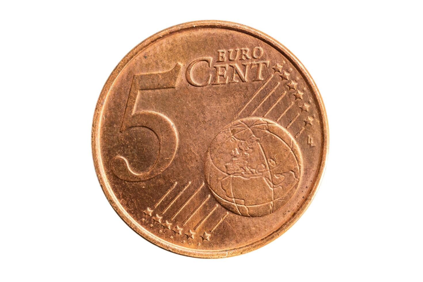 5 euro cent coin photo