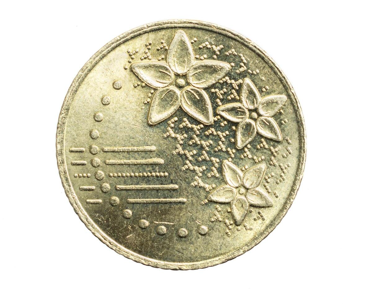 Malaysia twenty sen coin photo