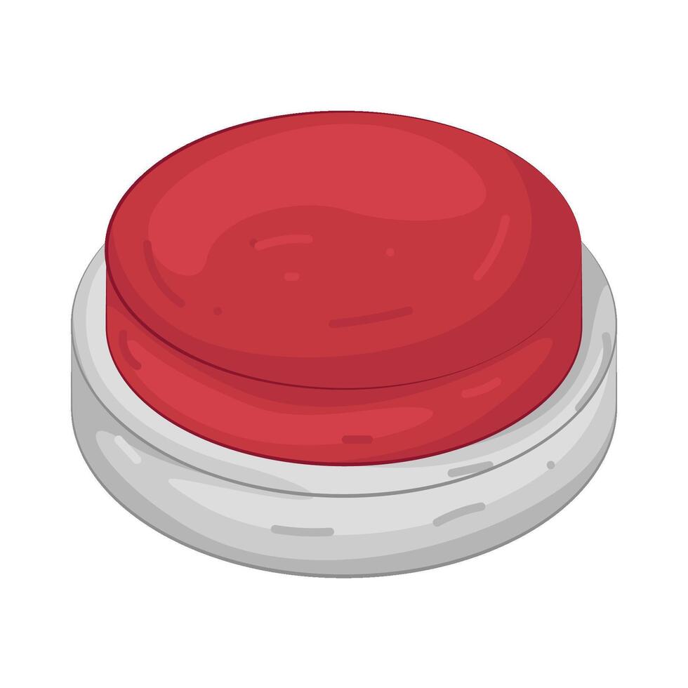 Illustration of Emergency Button vector