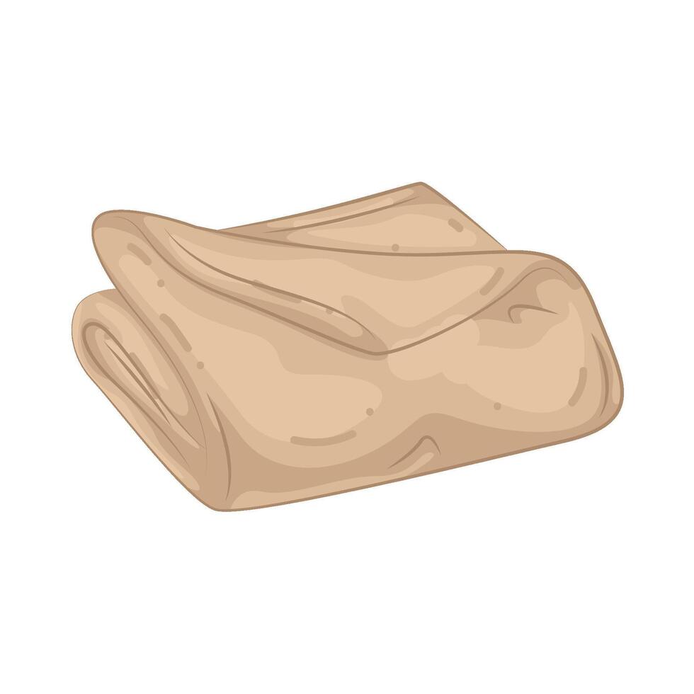 Illustration of a Blanket vector