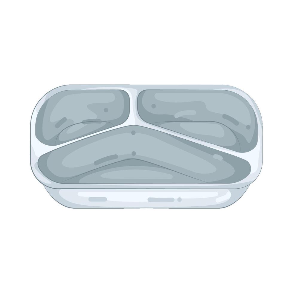 Meal Tray Illustration vector