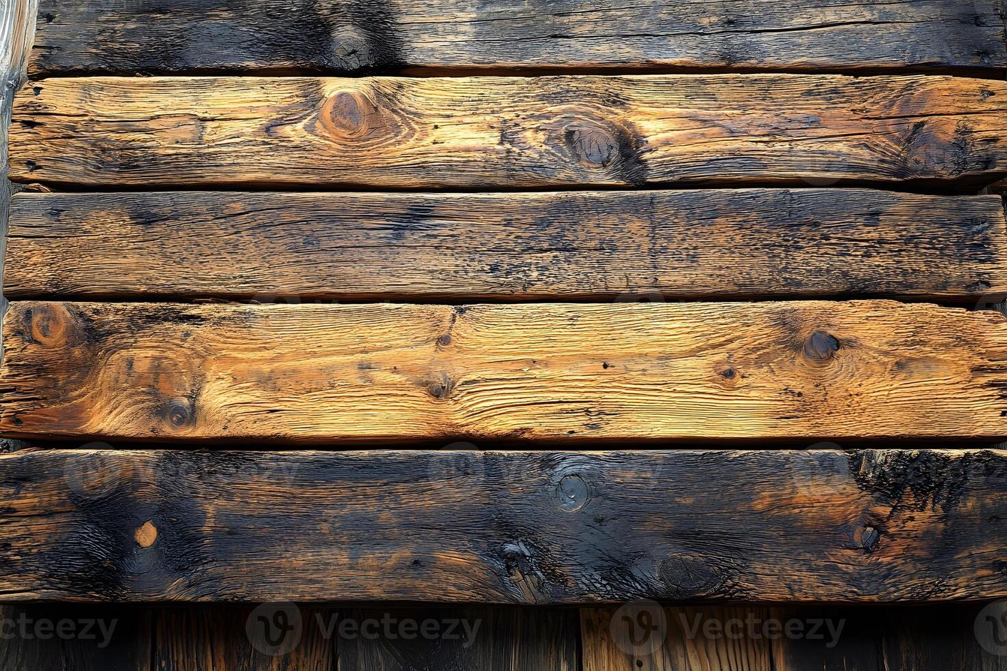 Rustic Wooden Planks Texture for Interior Design and Background Concepts photo