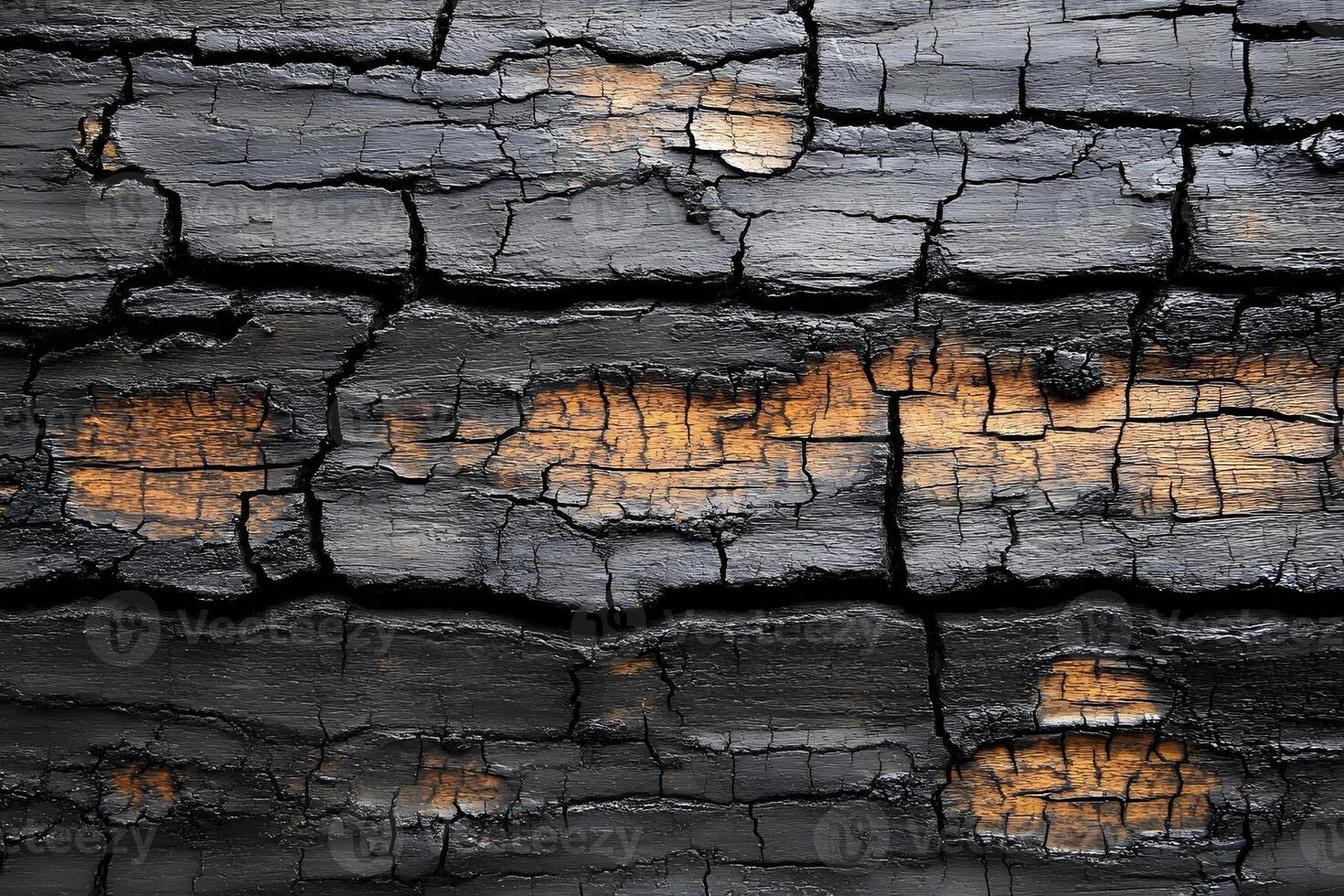 Charred Wood Texture Natural Burn Patterns for Rustic Design and Art Projects photo