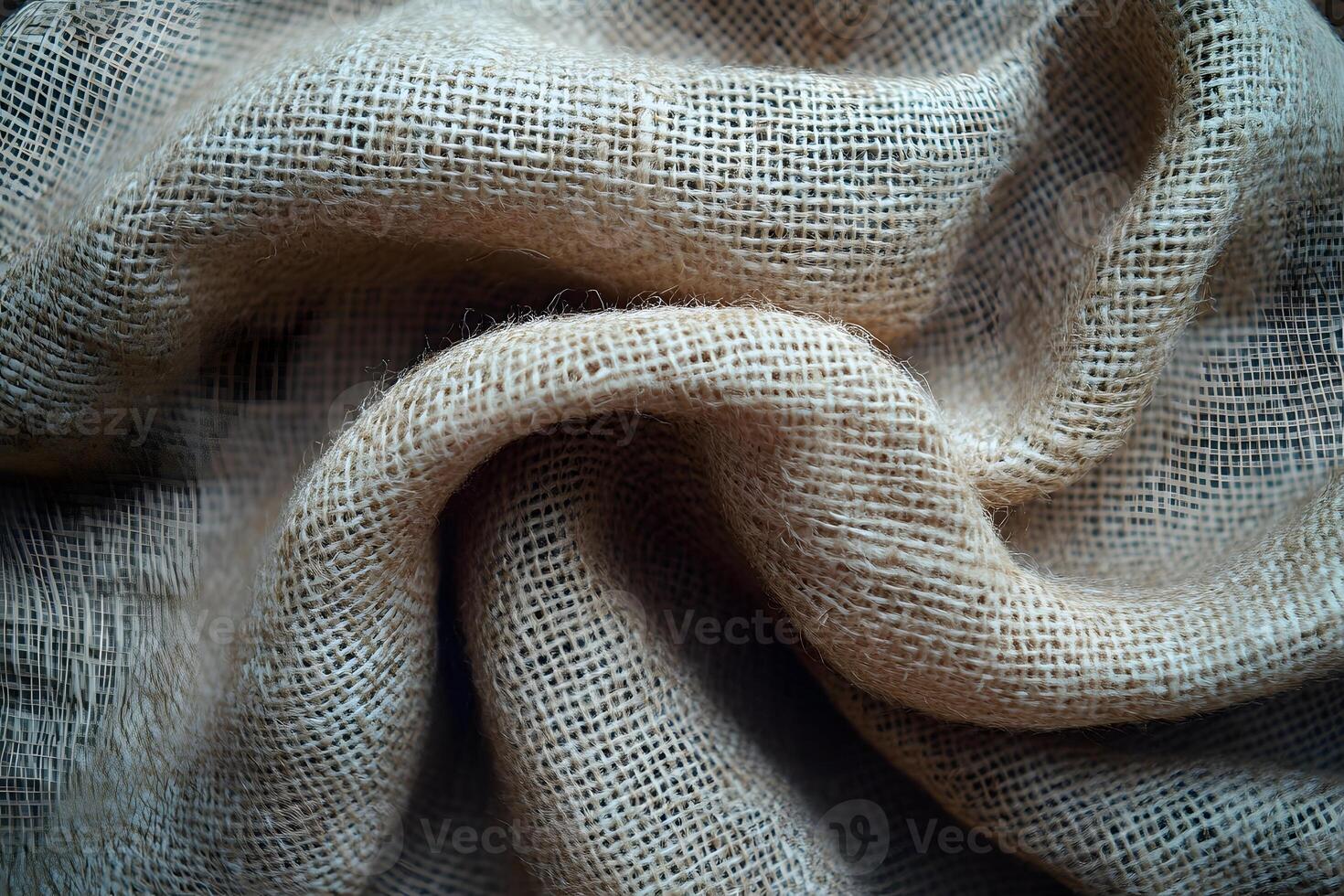 Natural Burlap Texture for Rustic Fabric Design and Craft Projects photo