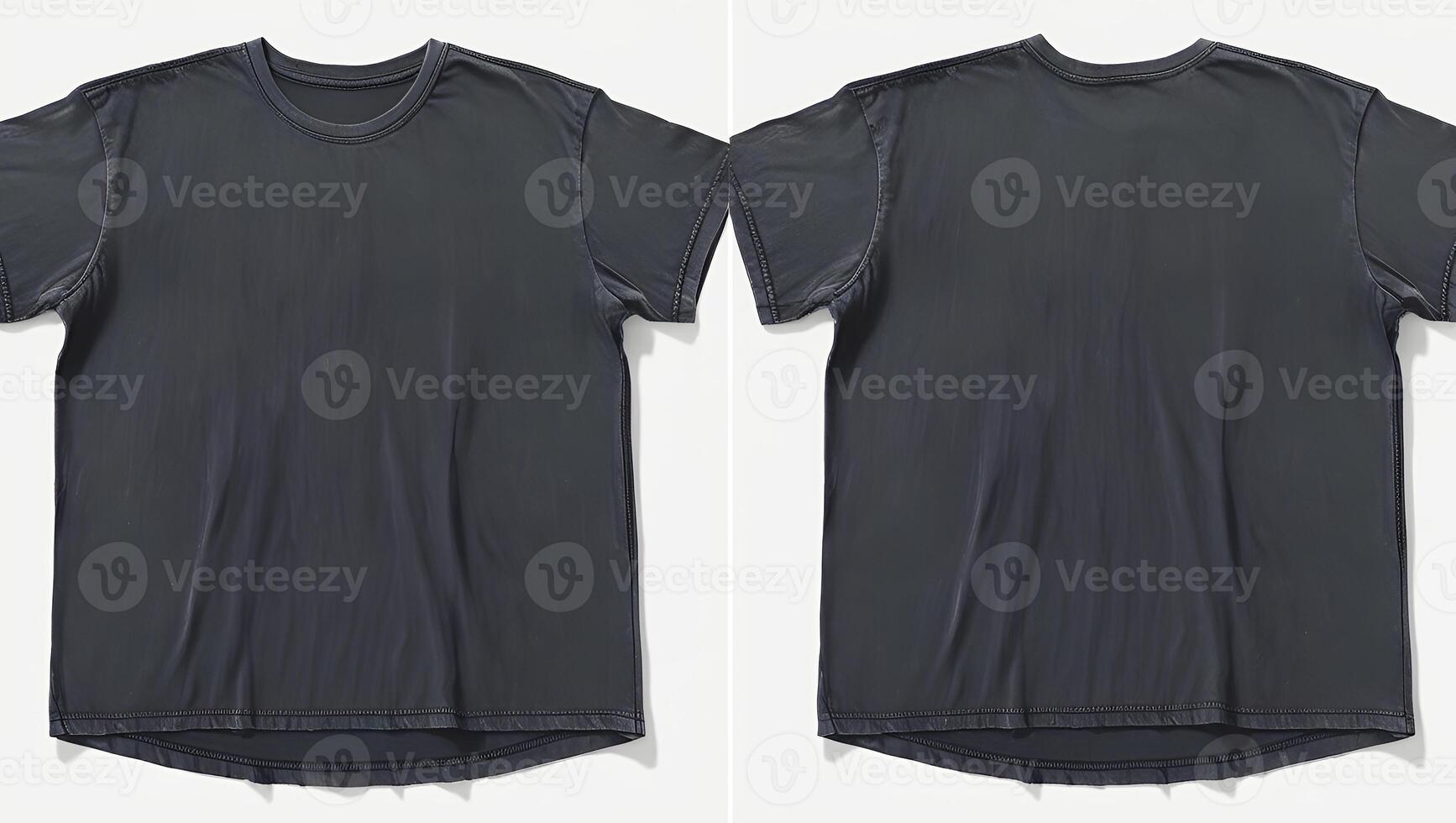 Neutral-Toned Apparel Display Dark Gray T-Shirts photo