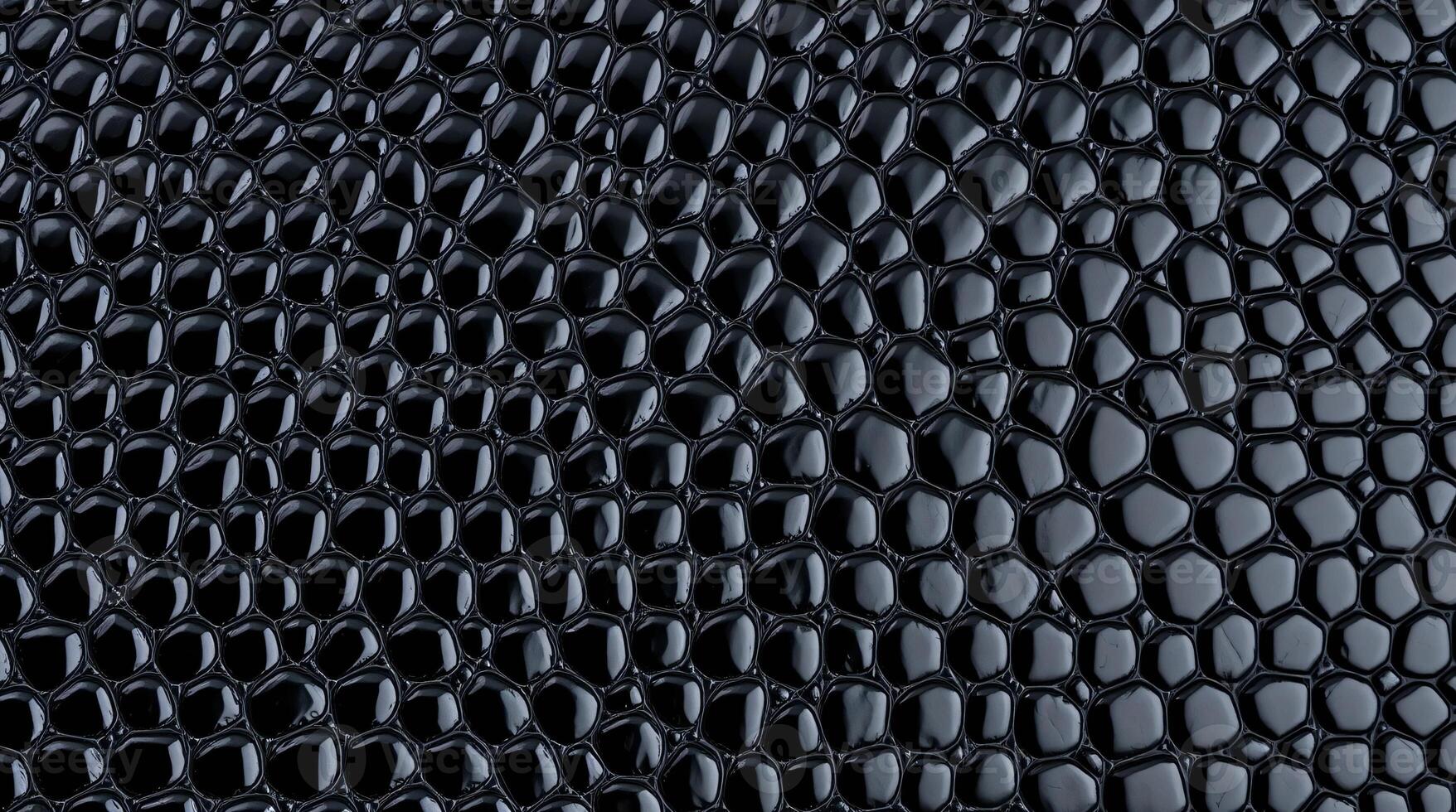 Black leather texture background photo