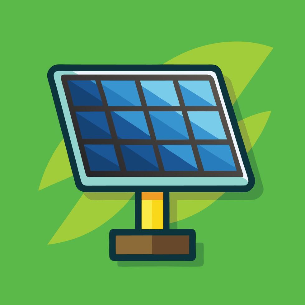 Solar Panel Icon vector