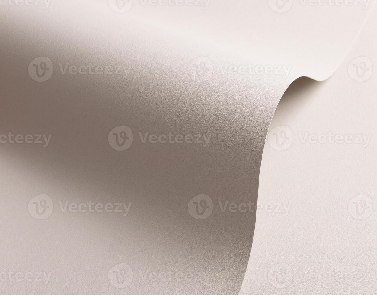 Beige, off-white paper with smooth, soft texture. Gentle curves and folds create a minimal, abstract photo
