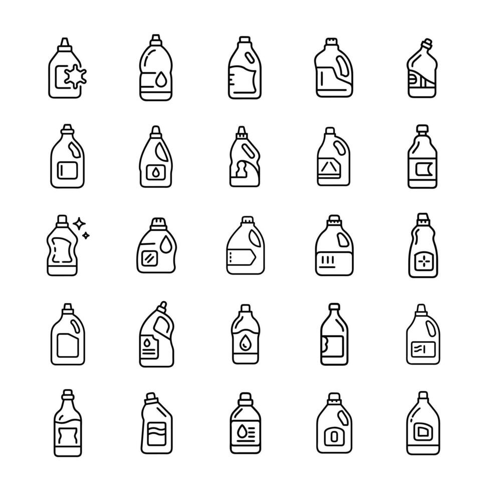 Engine oil icon set vector