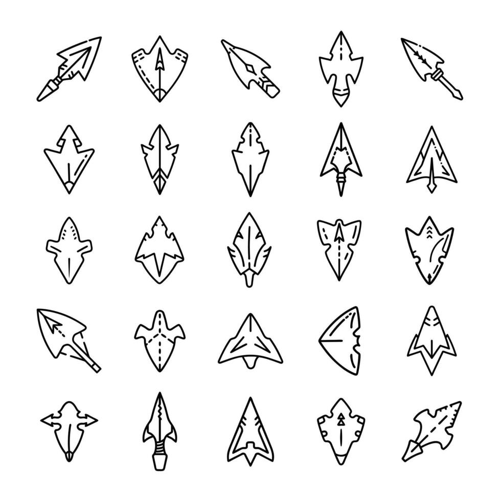 Arrow up icon set vector