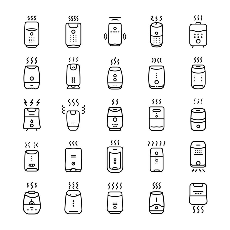 Speaker icon set vector