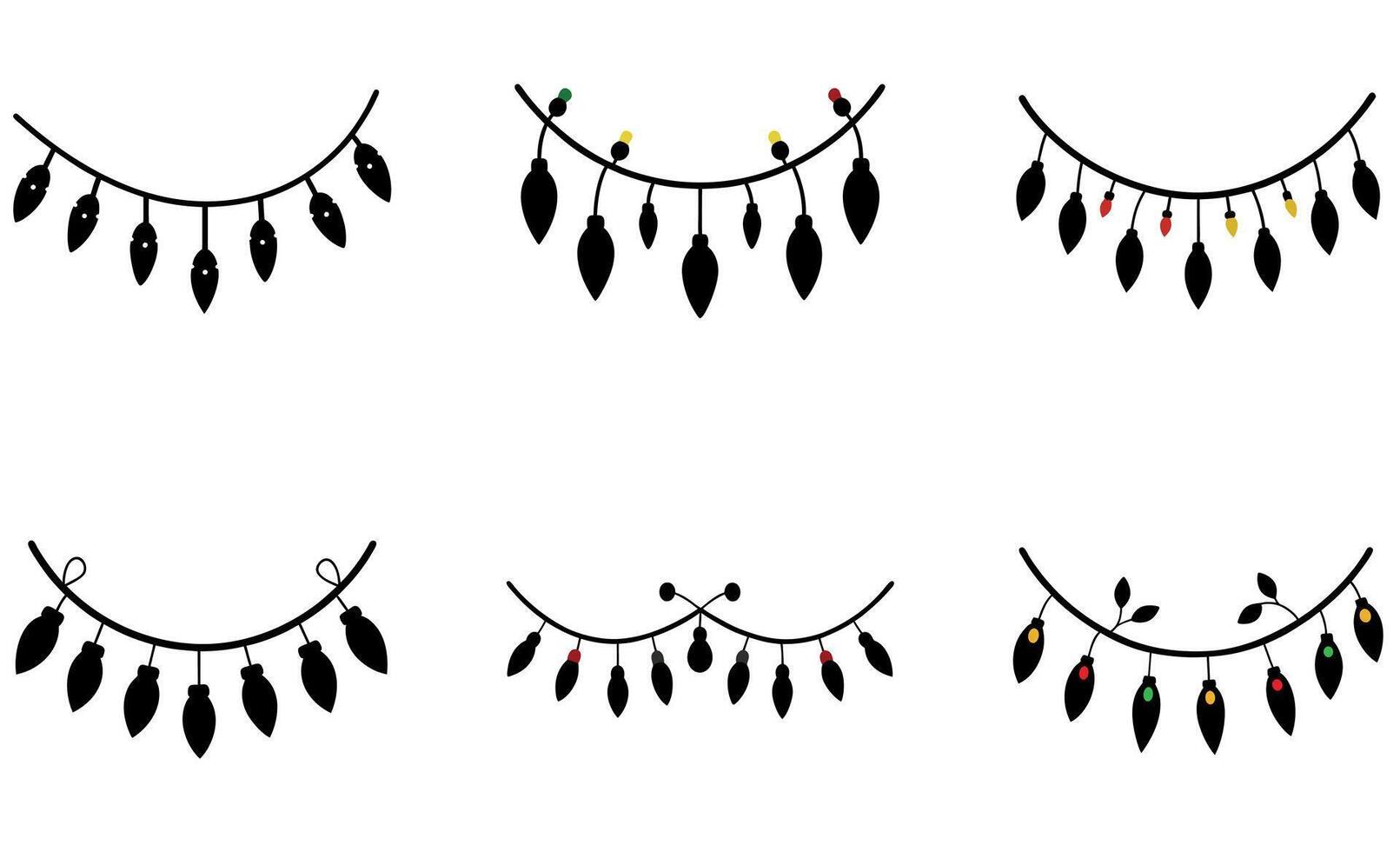 A set of feathers with different colors and designs vector