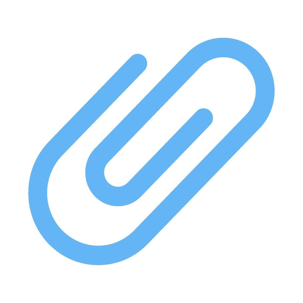 paperclip Clipart business icon illustration vector